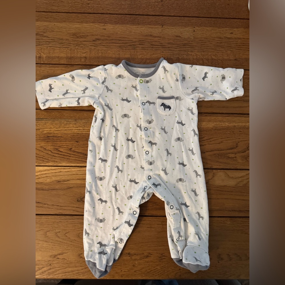 Adorable Animal Print baby PJs